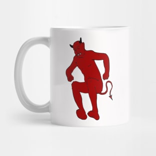 This Red Devil Is Hopping Mad! Mug